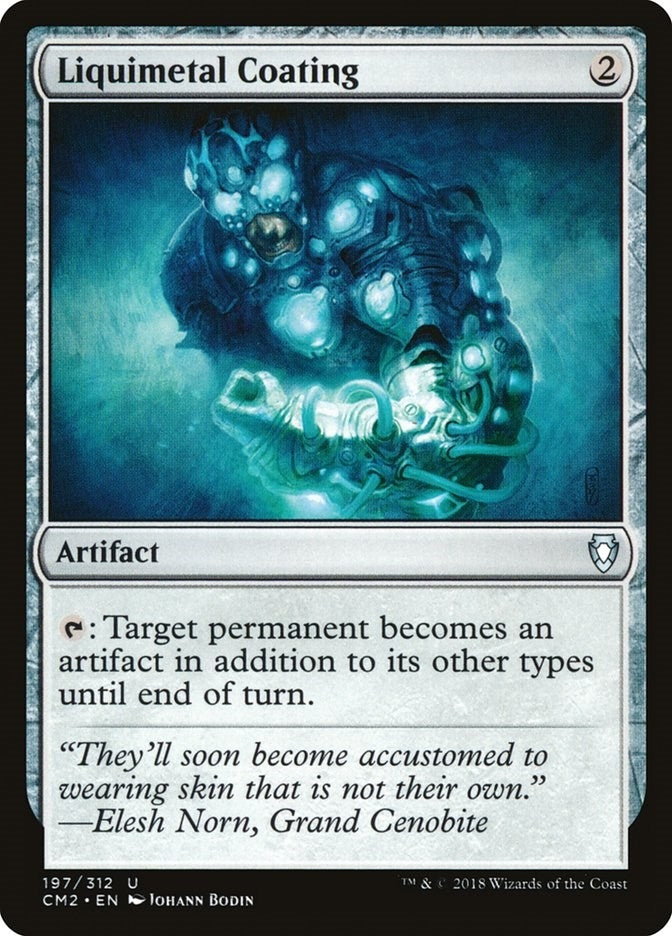 Image for Liquimetal Coating (197) [Commander Anthology Volume II] - Magic: The Gathering