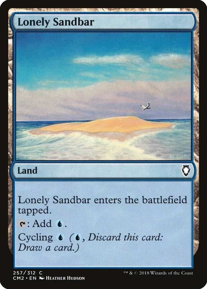Image for Lonely Sandbar (257) [Commander Anthology Volume II] - Magic: The Gathering