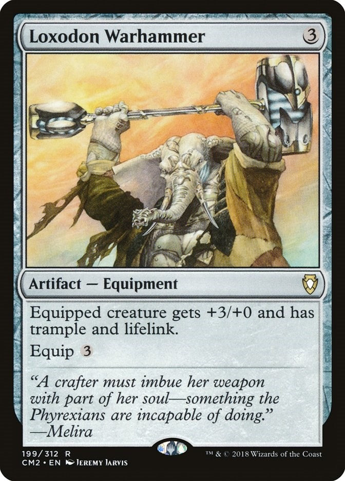 Image for Loxodon Warhammer (199) [Commander Anthology Volume II] - Magic: The Gathering