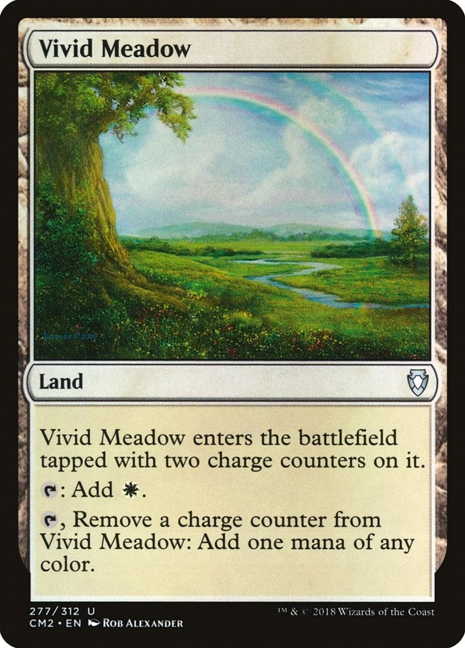 Image for Vivid Meadow (277) [Commander Anthology Volume II] - Magic: The Gathering