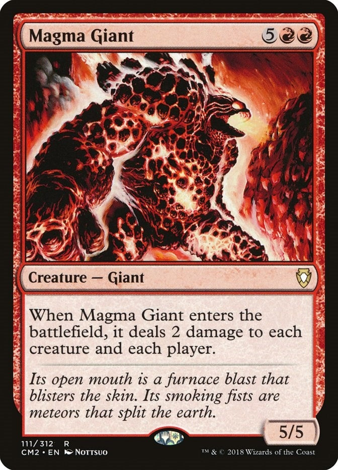 Image for Magma Giant (111) [Commander Anthology Volume II] - Magic: The Gathering
