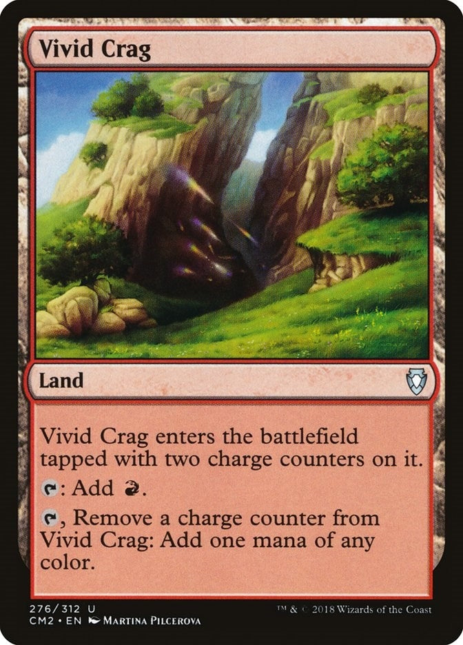 Image for Vivid Crag (276) [Commander Anthology Volume II] - Magic: The Gathering