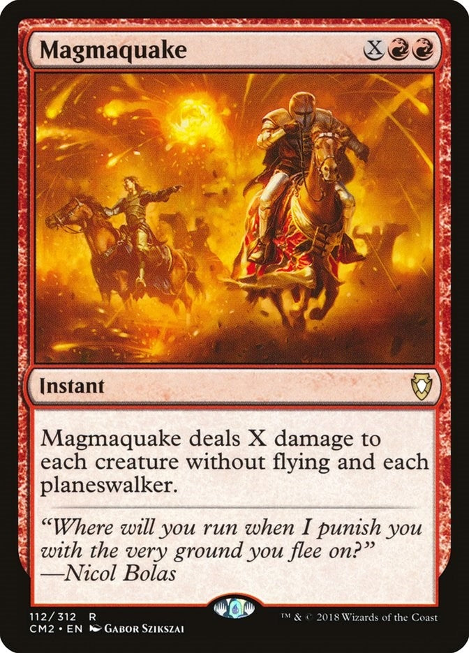 Image for Magmaquake (112) [Commander Anthology Volume II] - Magic: The Gathering