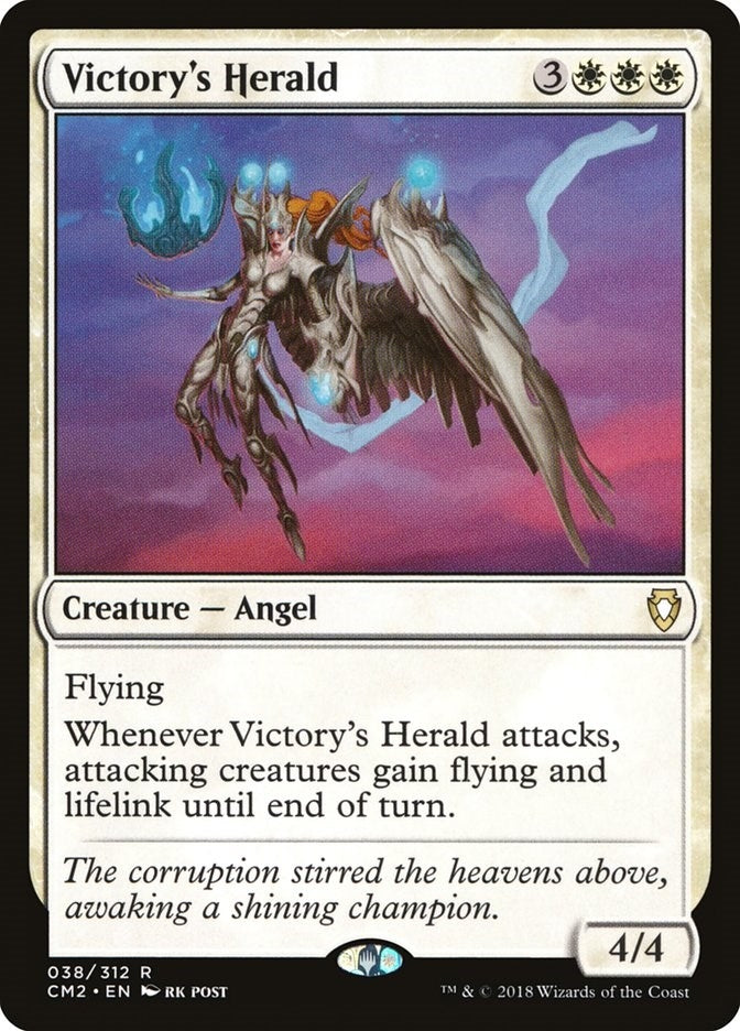 Image for Victory's Herald (38) [Commander Anthology Volume II] - Magic: The Gathering