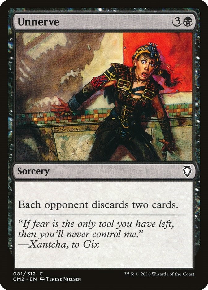 Image for Unnerve (81) [Commander Anthology Volume II] - Magic: The Gathering