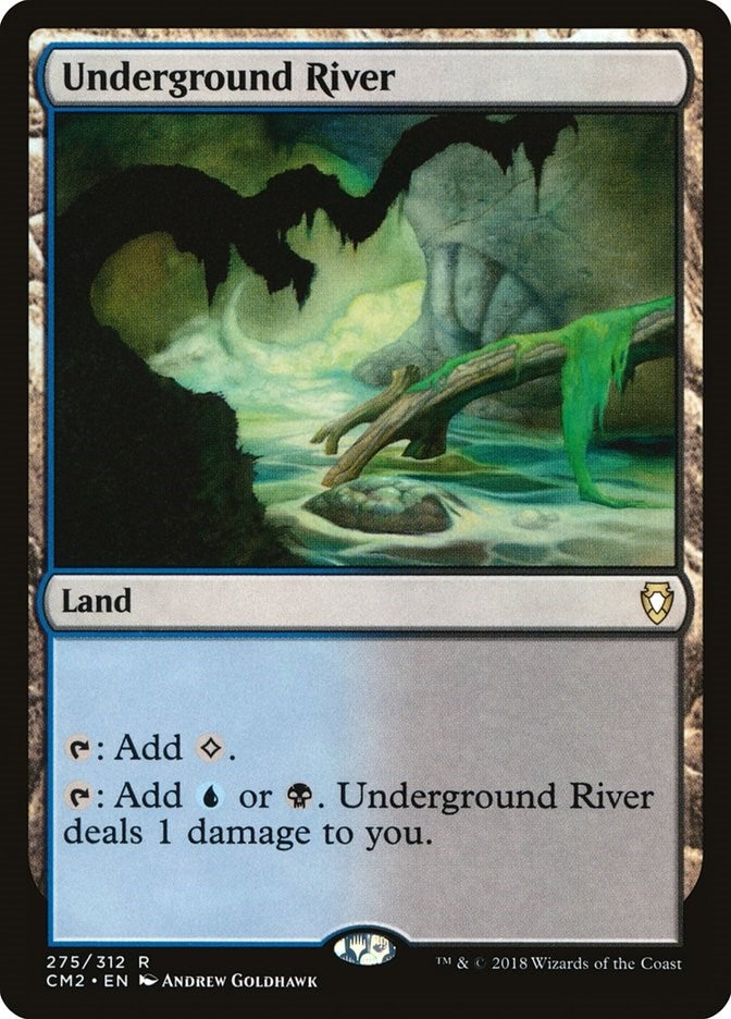 Image for Underground River (275) [Commander Anthology Volume II] - Magic: The Gathering