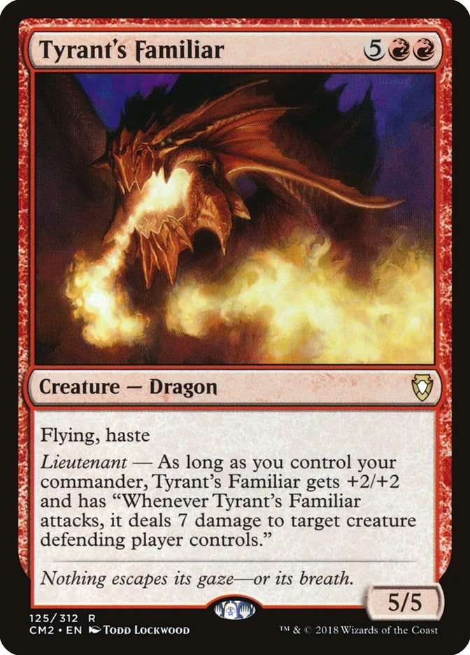 Image for Tyrant's Familiar (125) [Commander Anthology Volume II] - Magic: The Gathering