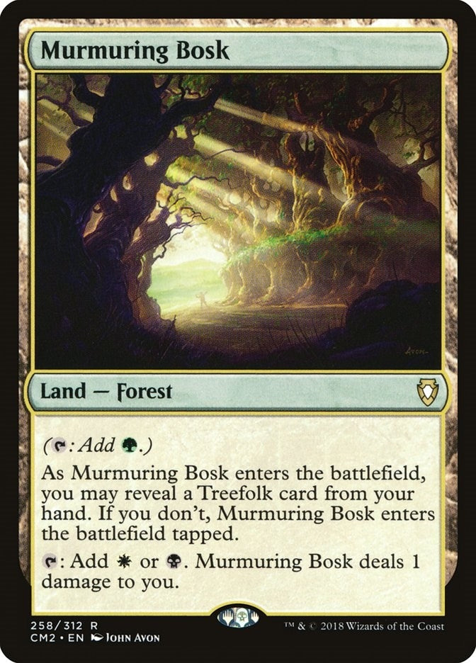 Image for Murmuring Bosk (258) [Commander Anthology Volume II] - Magic: The Gathering