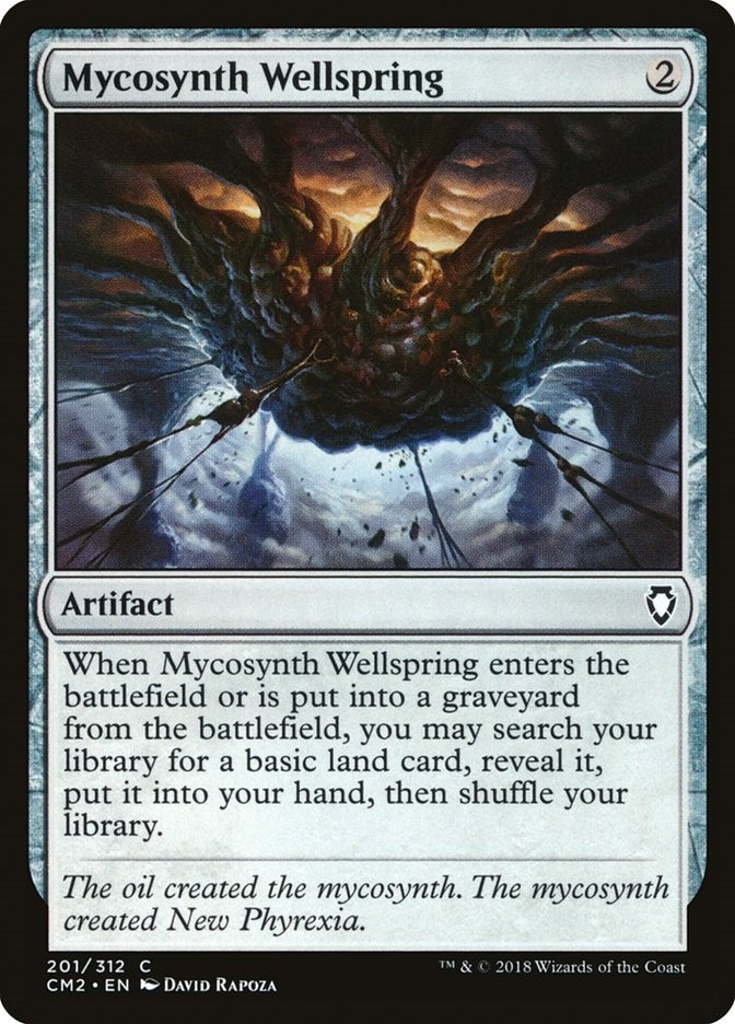 Image for Mycosynth Wellspring (201) [Commander Anthology Volume II] - Magic: The Gathering