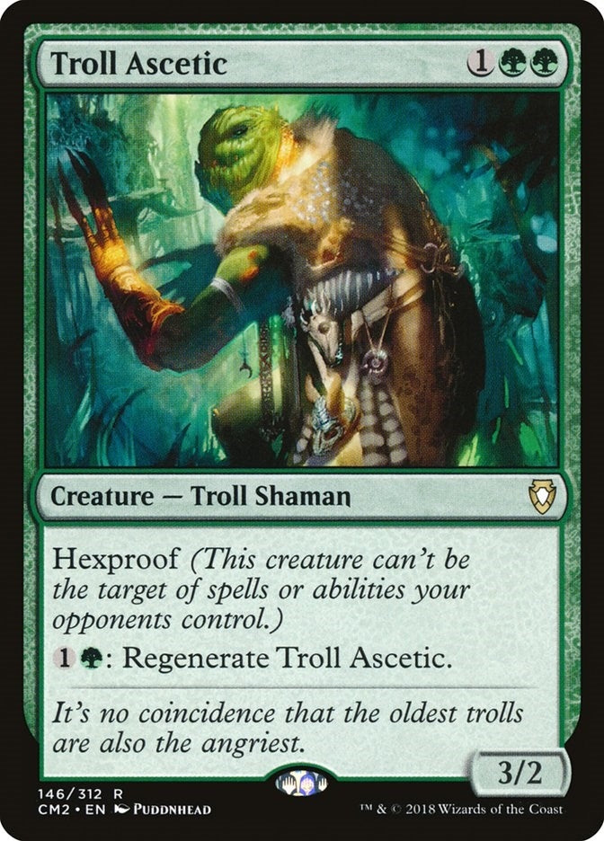 Image for Troll Ascetic (146) [Commander Anthology Volume II] - Magic: The Gathering