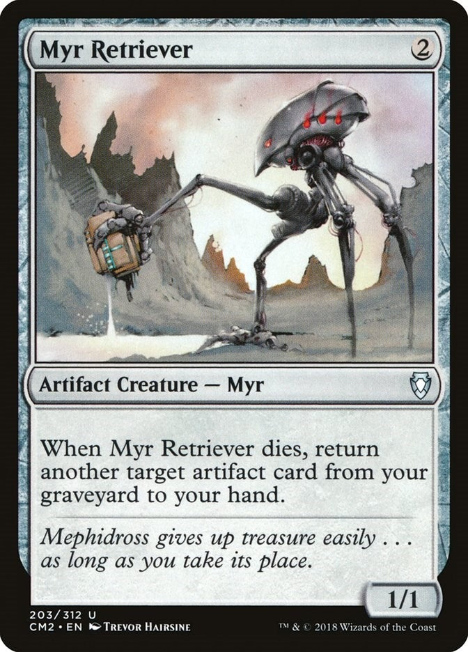 Image for Myr Retriever (203) [Commander Anthology Volume II] - Magic: The Gathering