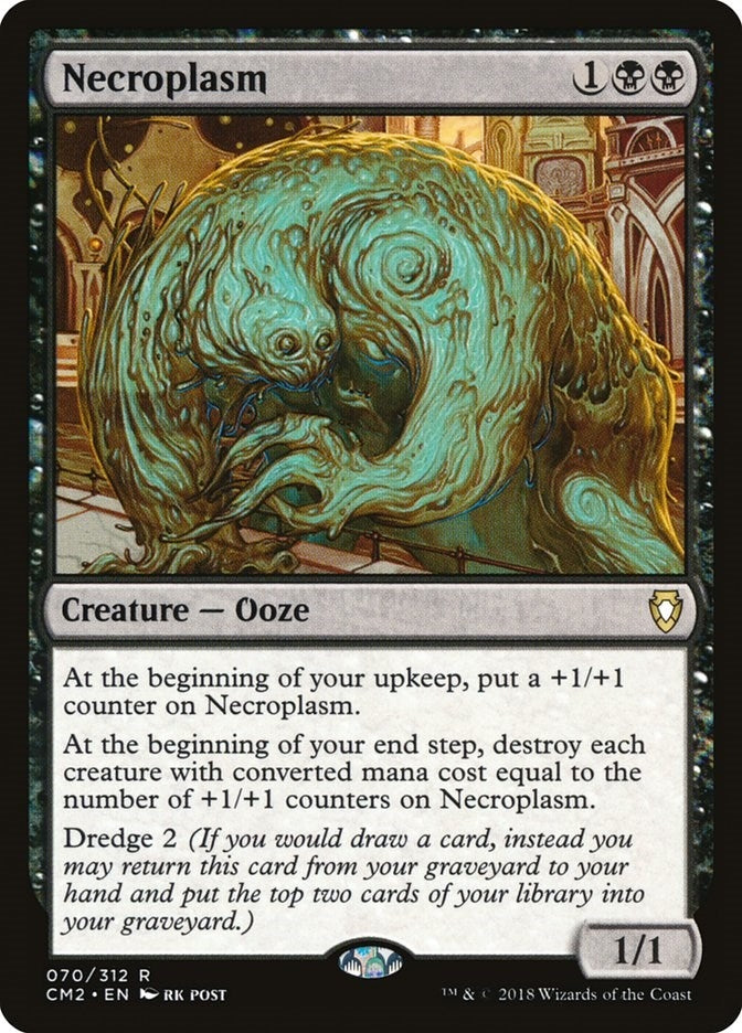 Image for Necroplasm (70) [Commander Anthology Volume II] - Magic: The Gathering