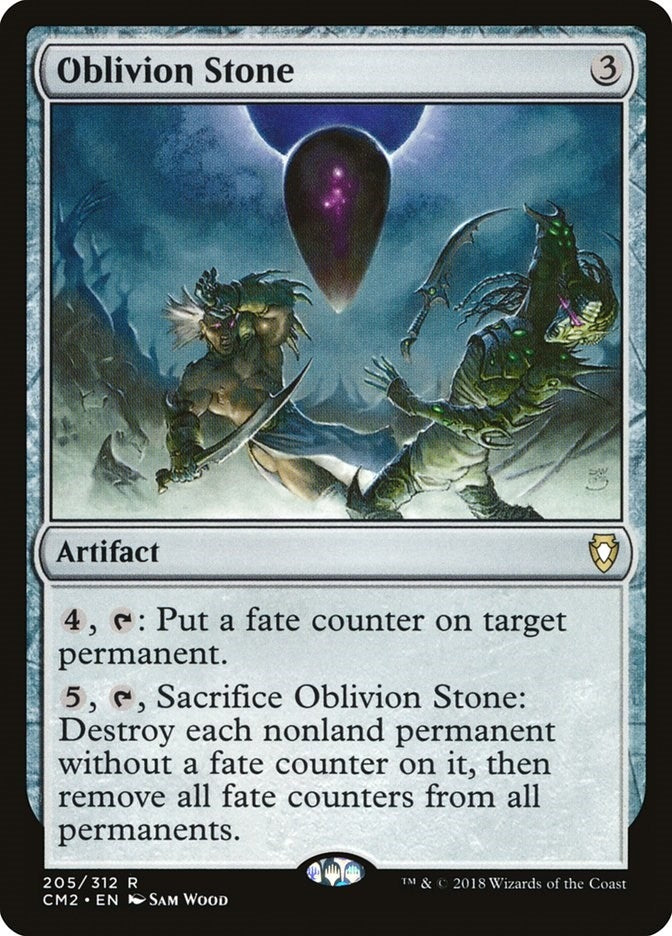 Image for Oblivion Stone (205) [Commander Anthology Volume II] - Magic: The Gathering