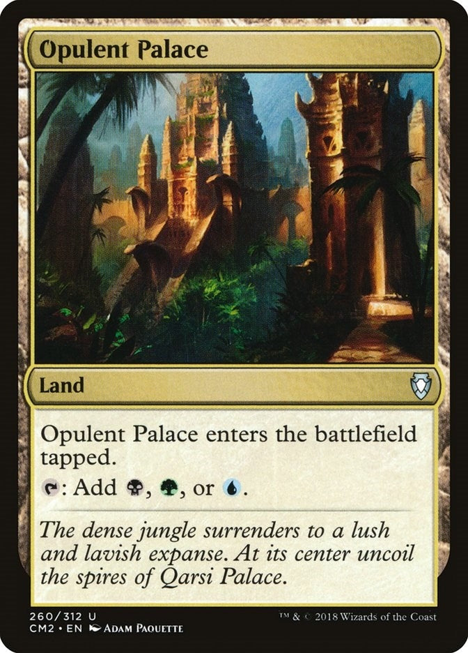 Image for Opulent Palace (260) [Commander Anthology Volume II] - Magic: The Gathering