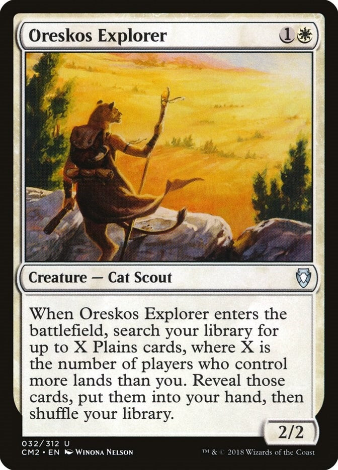 Image for Oreskos Explorer (32) [Commander Anthology Volume II] - Magic: The Gathering