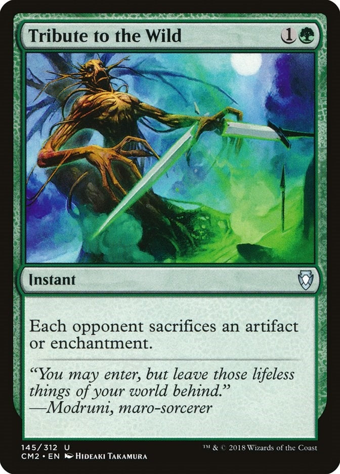 Image for Tribute to the Wild (145) [Commander Anthology Volume II] - Magic: The Gathering