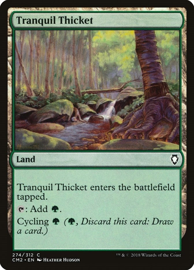 Image for Tranquil Thicket (274) [Commander Anthology Volume II] - Magic: The Gathering