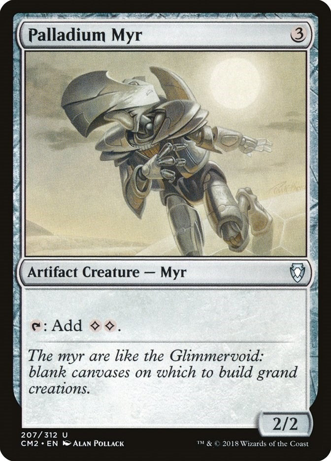 Image for Palladium Myr (207) [Commander Anthology Volume II] - Magic: The Gathering