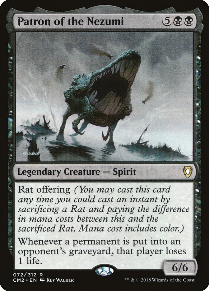 Image for Patron of the Nezumi (72) [Commander Anthology Volume II] - Magic: The Gathering