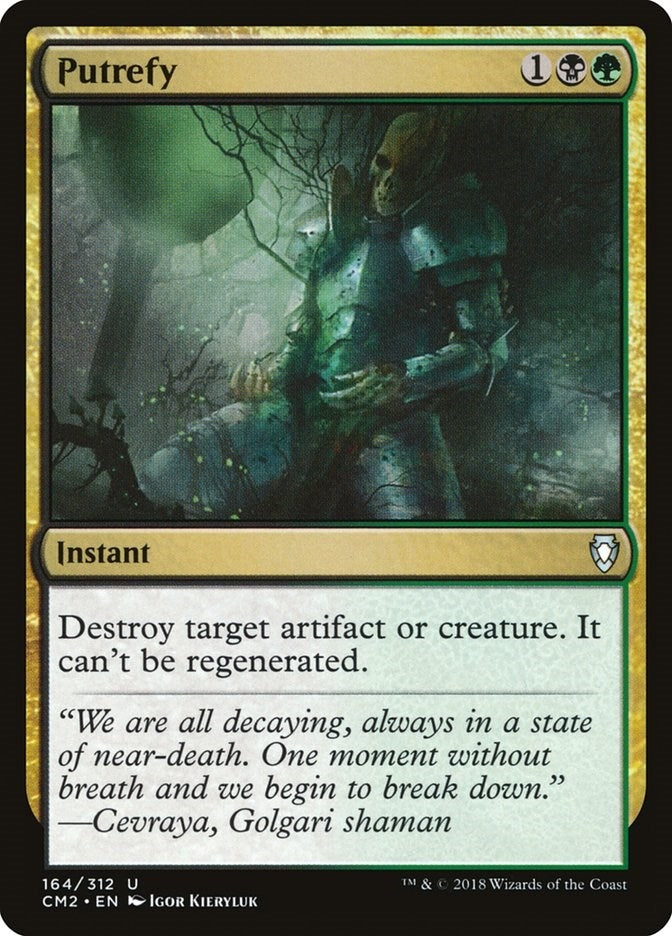 Image for Putrefy (164) [Commander Anthology Volume II] - Magic: The Gathering