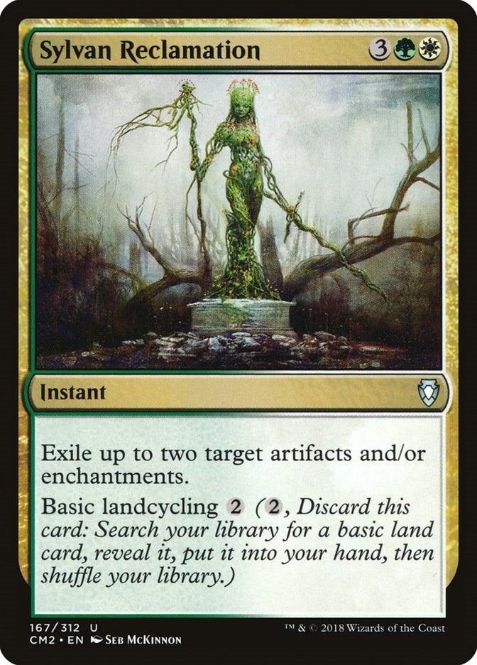 Image for Sylvan Reclamation (167) [Commander Anthology Volume II] - Magic: The Gathering