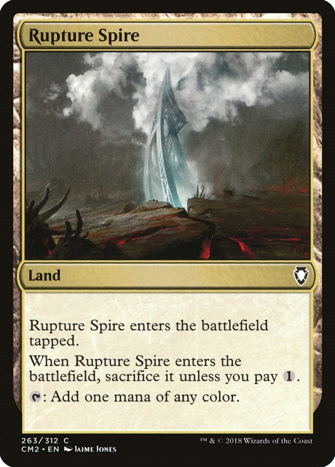 Image for Rupture Spire (263) [Commander Anthology Volume II] - Magic: The Gathering