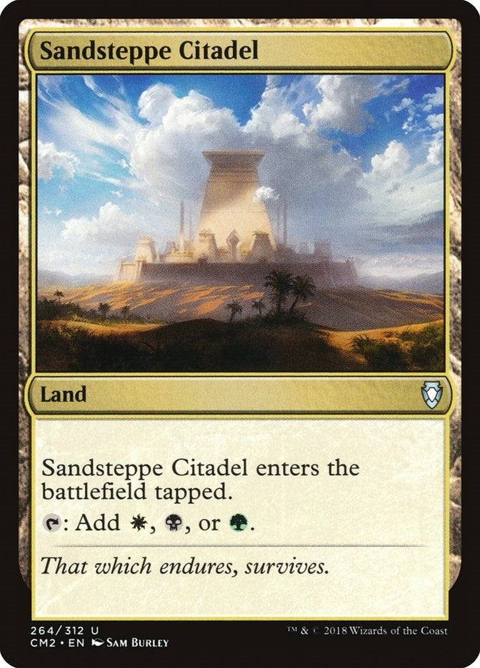 Image for Sandsteppe Citadel (264) [Commander Anthology Volume II] - Magic: The Gathering