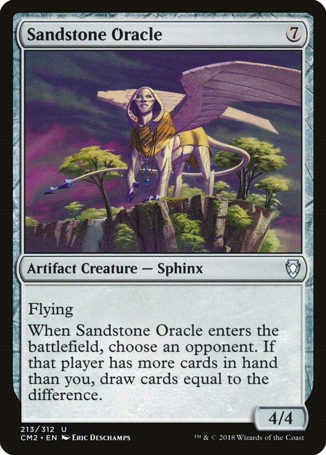 Image for Sandstone Oracle (213) [Commander Anthology Volume II] - Magic: The Gathering