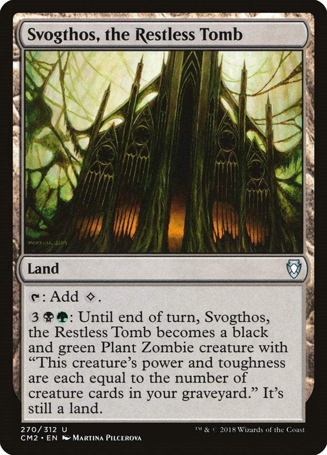 Image for Svogthos, the Restless Tomb (270) [Commander Anthology Volume II] - Magic: The Gathering