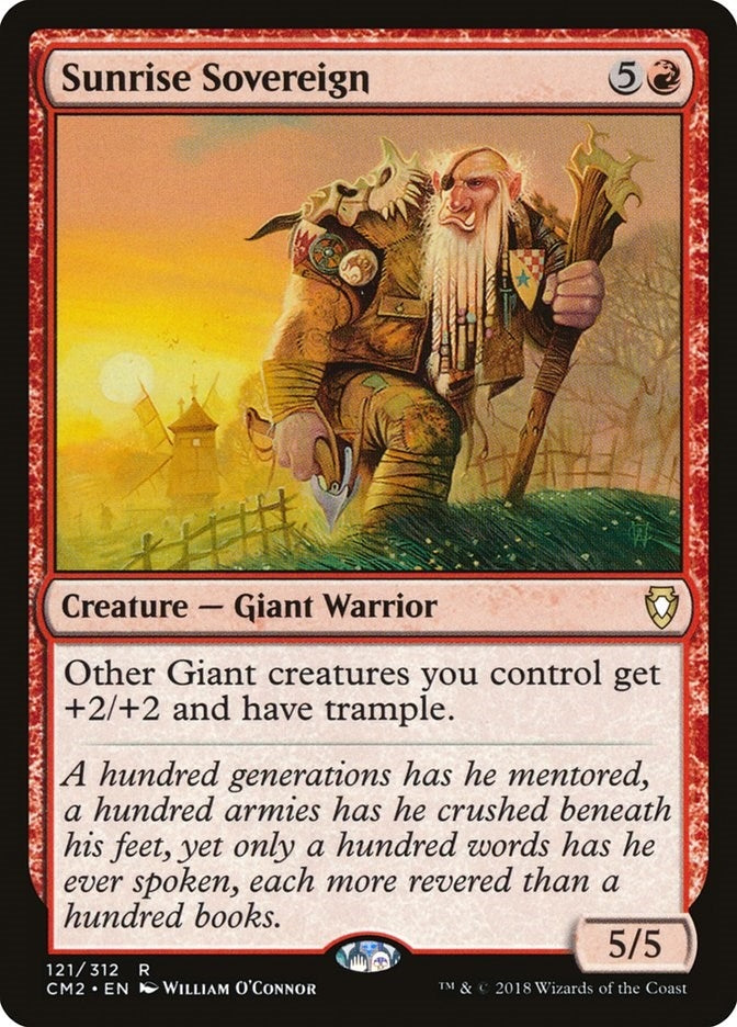 Image for Sunrise Sovereign (121) [Commander Anthology Volume II] - Magic: The Gathering