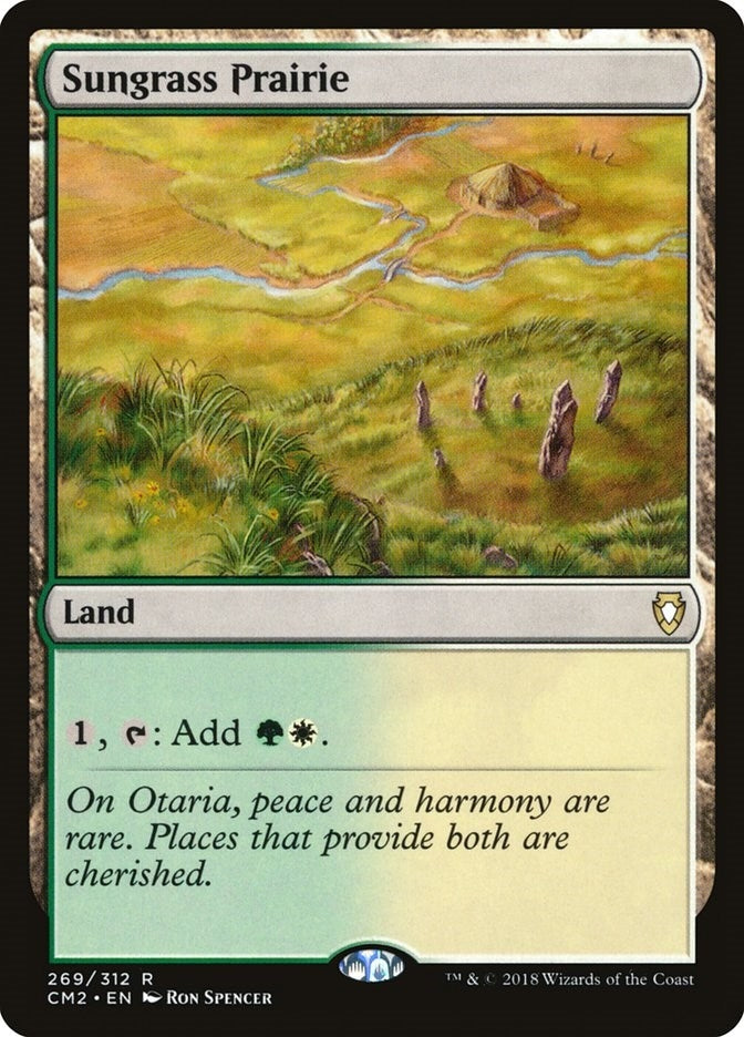 Image for Sungrass Prairie (269) [Commander Anthology Volume II] - Magic: The Gathering