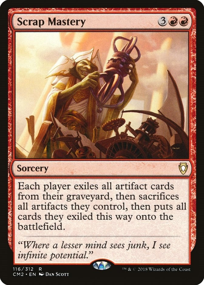 Image for Scrap Mastery (116) [Commander Anthology Volume II] - Magic: The Gathering