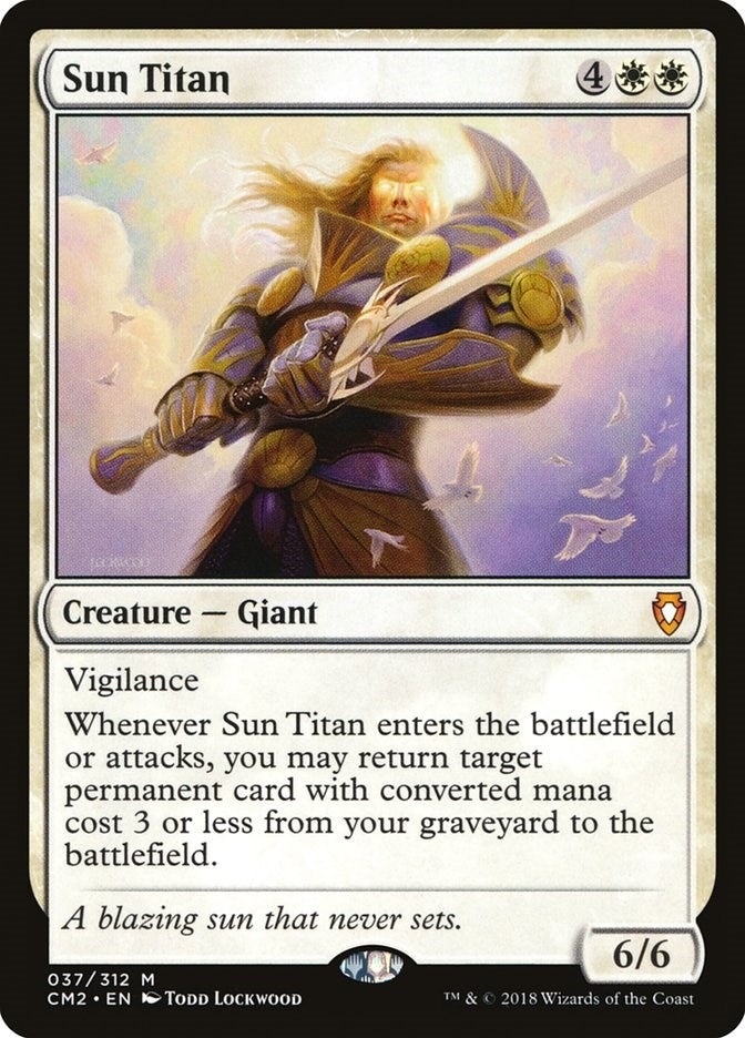 Image for Sun Titan (37) [Commander Anthology Volume II] - Magic: The Gathering