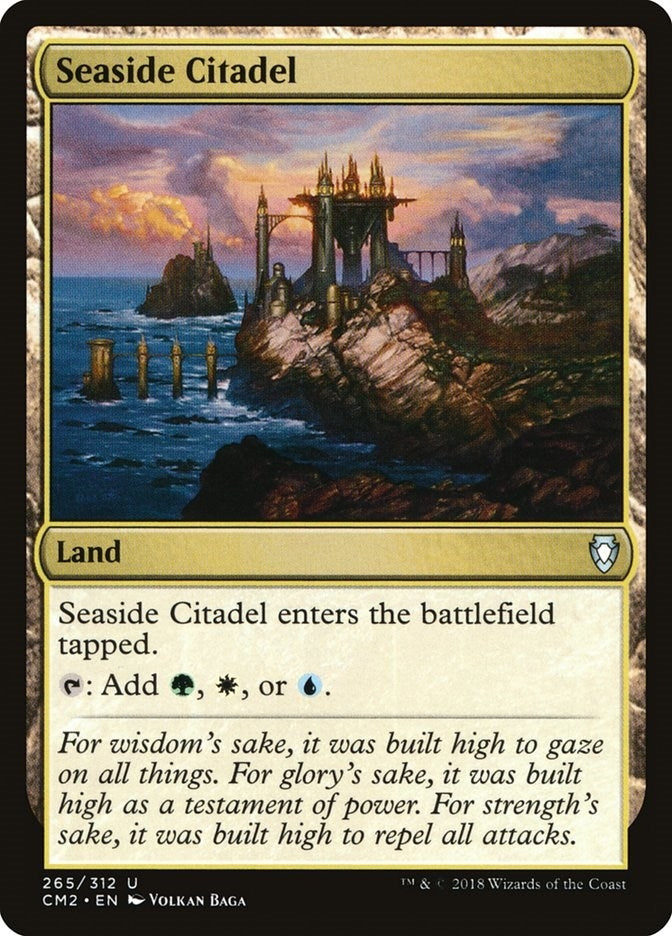 Image for Seaside Citadel (265) [Commander Anthology Volume II] - Magic: The Gathering