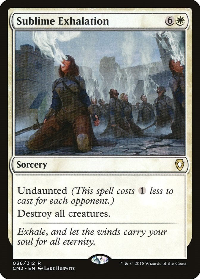 Image for Sublime Exhalation (36) [Commander Anthology Volume II] - Magic: The Gathering