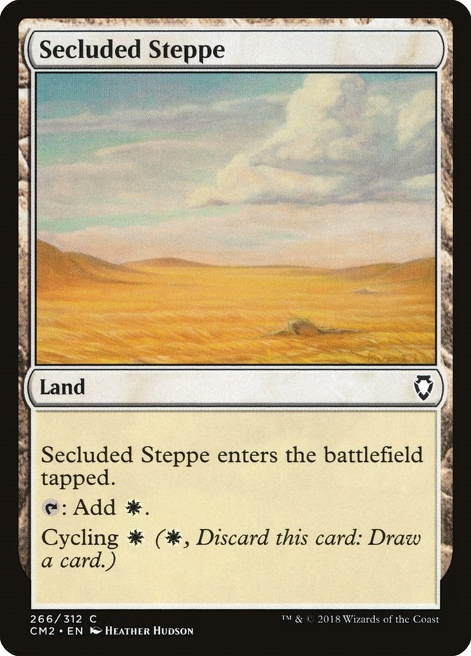 Image for Secluded Steppe (266) [Commander Anthology Volume II] - Magic: The Gathering