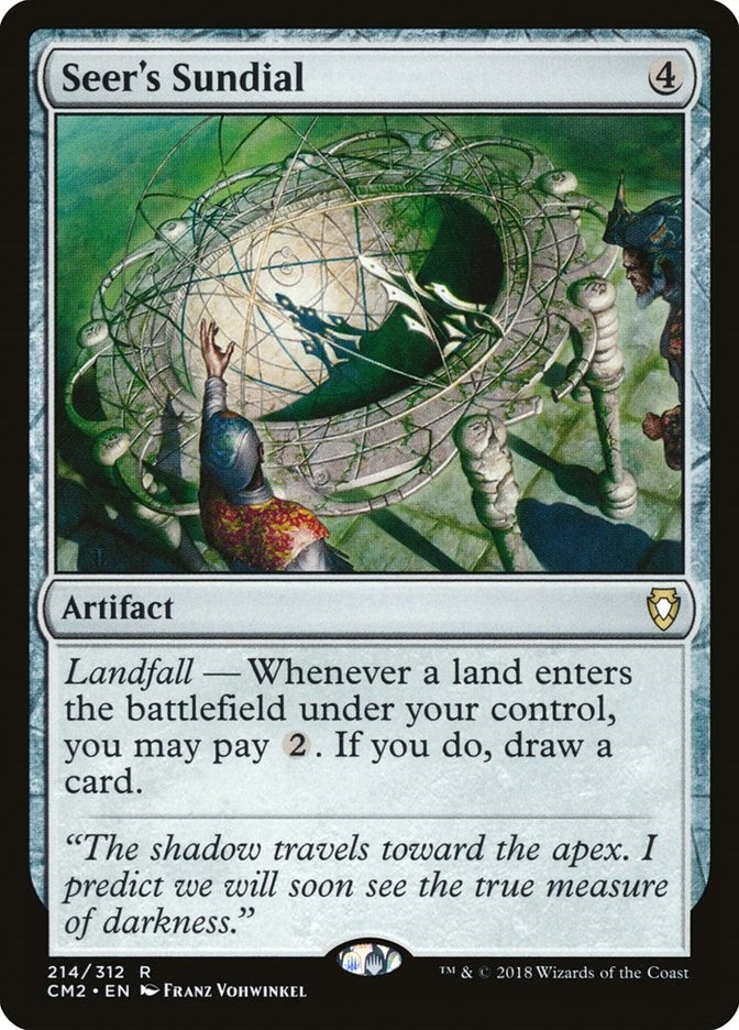 Image for Seer's Sundial (214) [Commander Anthology Volume II] - Magic: The Gathering