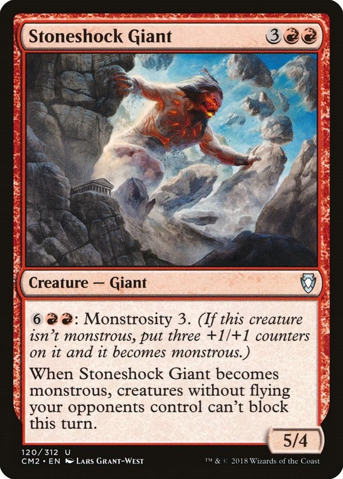 Image for Stoneshock Giant (120) [Commander Anthology Volume II] - Magic: The Gathering