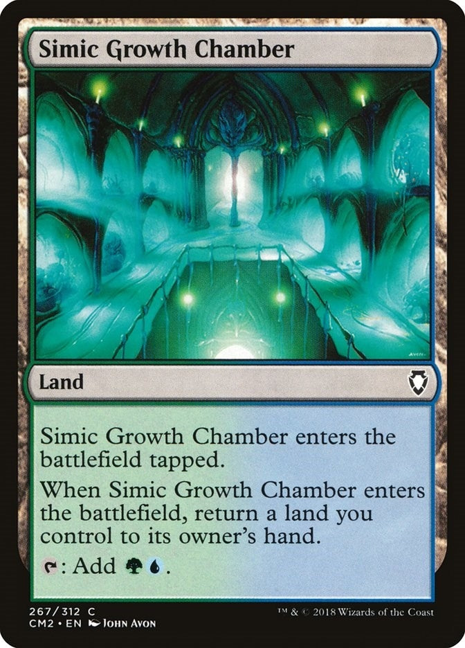 Image for Simic Growth Chamber (267) [Commander Anthology Volume II] - Magic: The Gathering