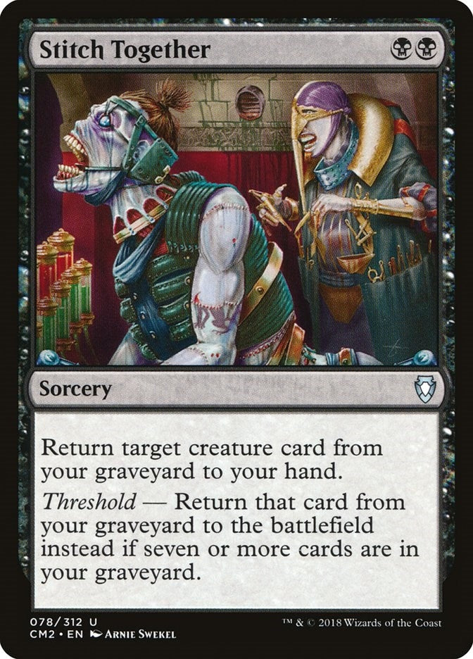 Image for Stitch Together (78) [Commander Anthology Volume II] - Magic: The Gathering
