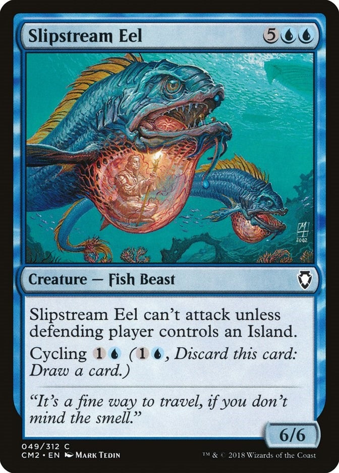 Image for Slipstream Eel (49) [Commander Anthology Volume II] - Magic: The Gathering