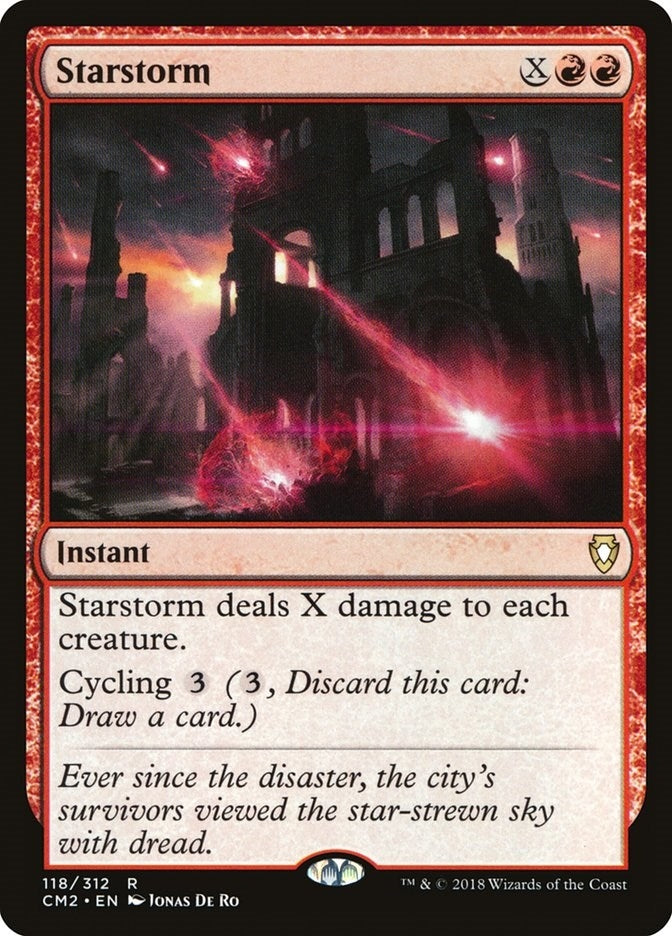 Image for Starstorm (118) [Commander Anthology Volume II] - Magic: The Gathering