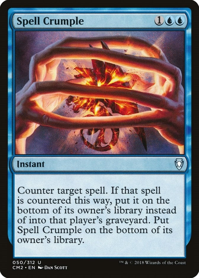 Image for Spell Crumple (50) [Commander Anthology Volume II] - Magic: The Gathering