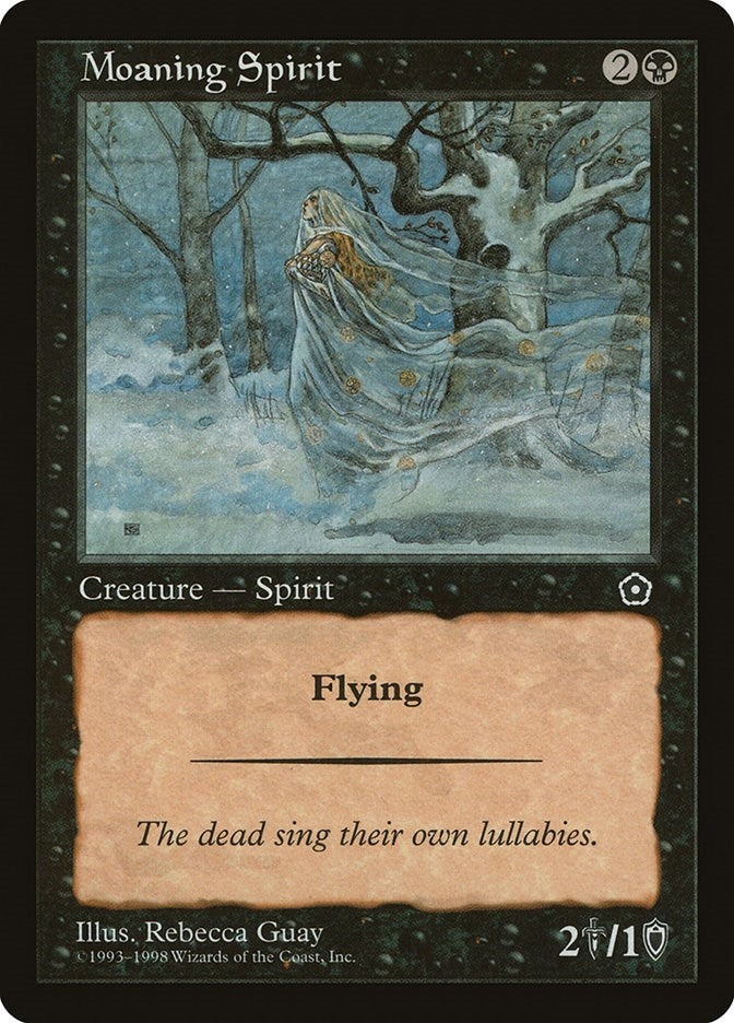 Image for Moaning Spirit [Portal Second Age] - Magic: The Gathering