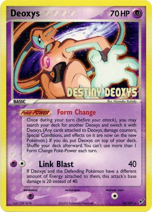 Image for Deoxys (Normal Forme) - 16/107 (Movie Promo) (016/107) [Miscellaneous Cards & Products] - Pokemon