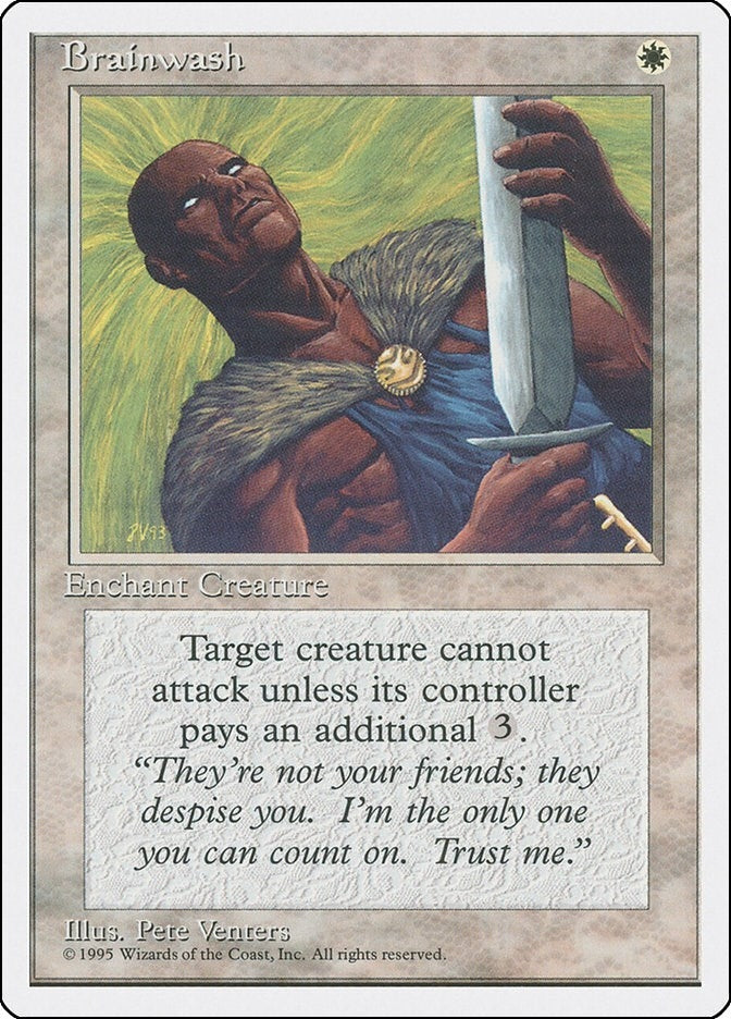 Image for Brainwash [Fourth Edition] - Magic: The Gathering
