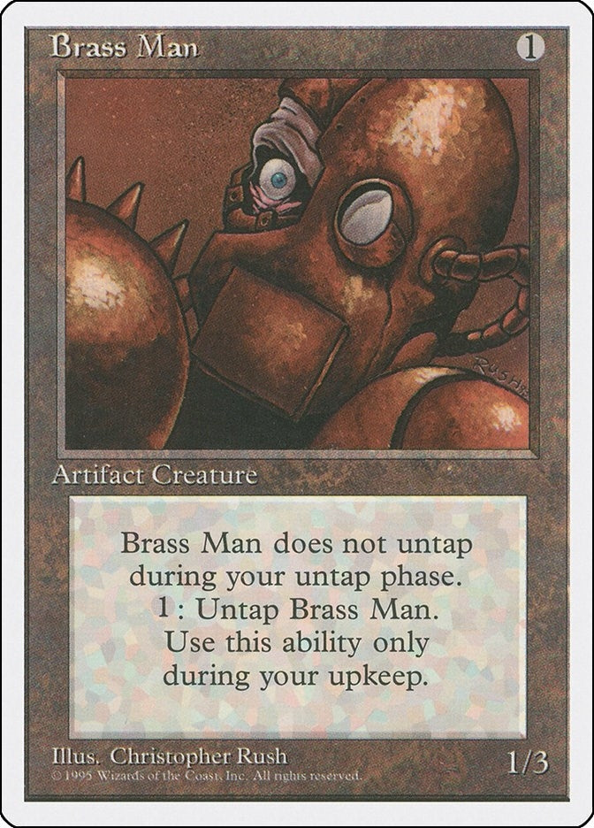 Image for Brass Man [Fourth Edition] - Magic: The Gathering