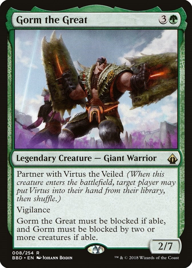 Image for Gorm the Great (8) [Battlebond] - Magic: The Gathering