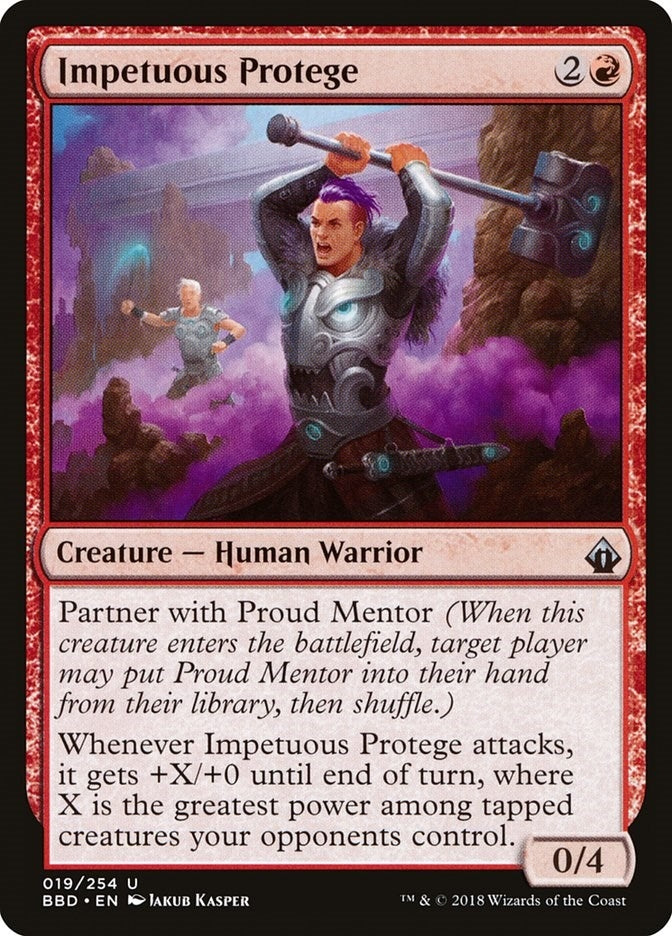 Image for Impetuous Protege (19) [Battlebond] - Magic: The Gathering