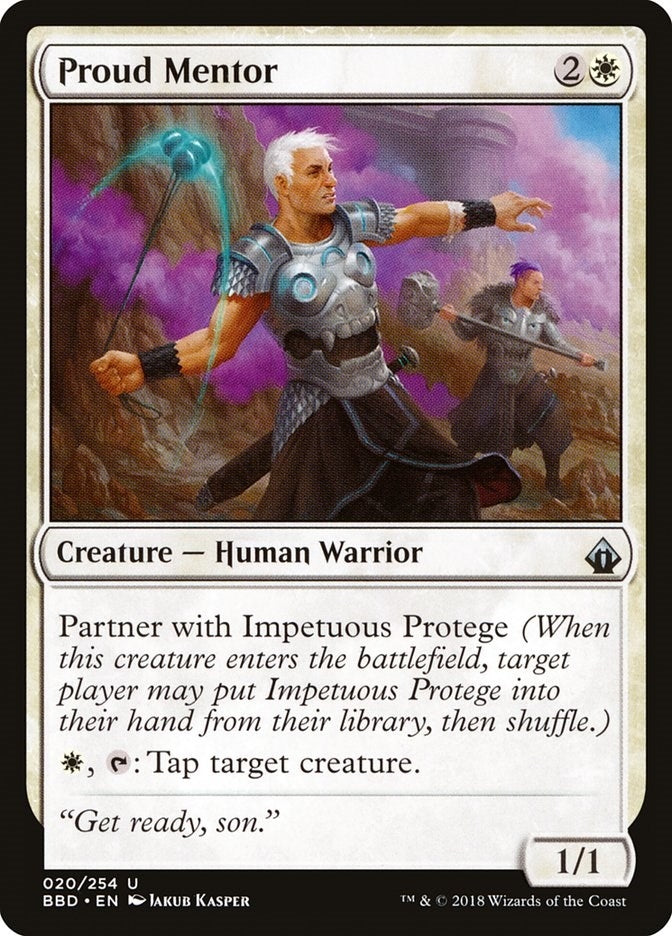 Image for Proud Mentor (20) [Battlebond] - Magic: The Gathering